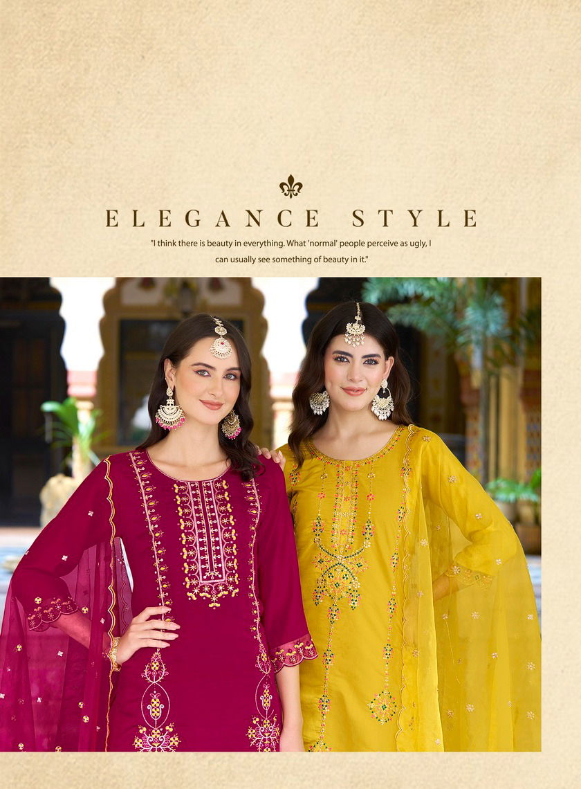 Sehnaz Vol 4 By Radhika Roman Silk Designer Kurti With Bottom Dupatta Wholesale Shop In Surat